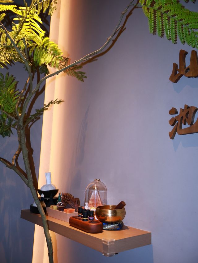 深圳CBD嘅沉浸式庭院足療！！竟然有竹林露台！！！