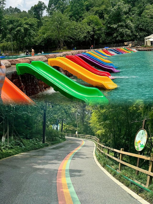 浸喺溪水度打麻雀，泰安古鎮消暑攻略！