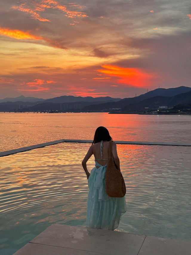 🌅深圳祕野，邂逅夢幻日落海景