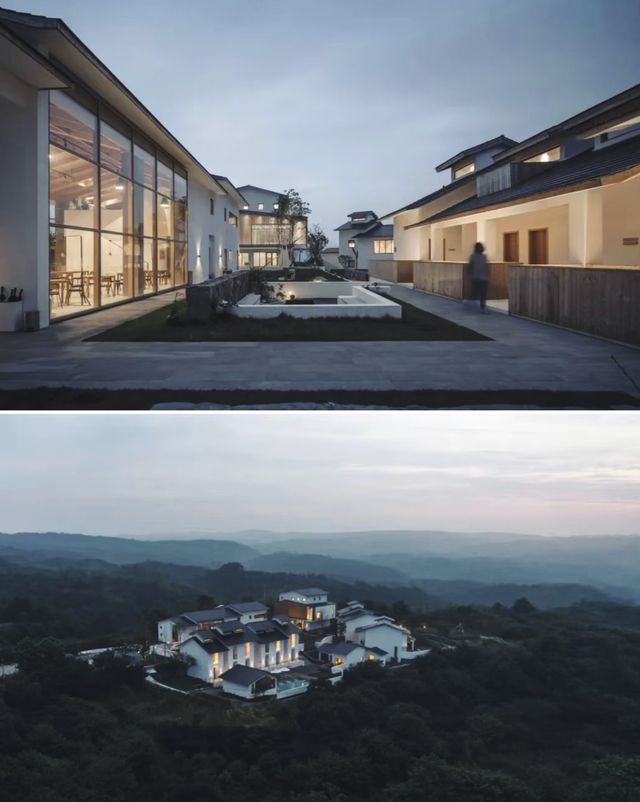 寧波2小時周邊遊！入住純白山巔藝術館民宿