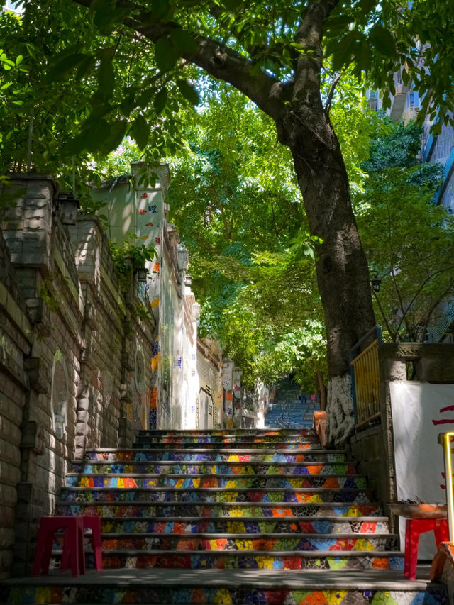 重慶丨春森路city walk||重慶折疊的舊夢切片
