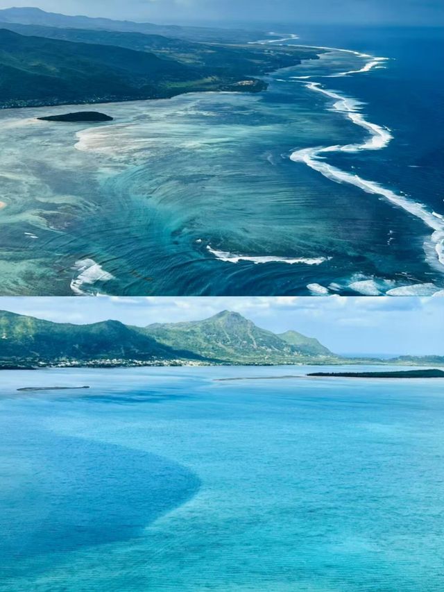 毛里裘斯海底瀑布