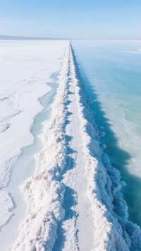 察爾汗鹽湖丨天地奇觀：萬丈鹽橋、翡翠湖、鹽花奇觀、天空之鏡…
