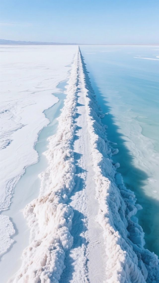 察爾汗鹽湖丨天地奇觀：萬丈鹽橋、翡翠湖、鹽花奇觀、天空之鏡…