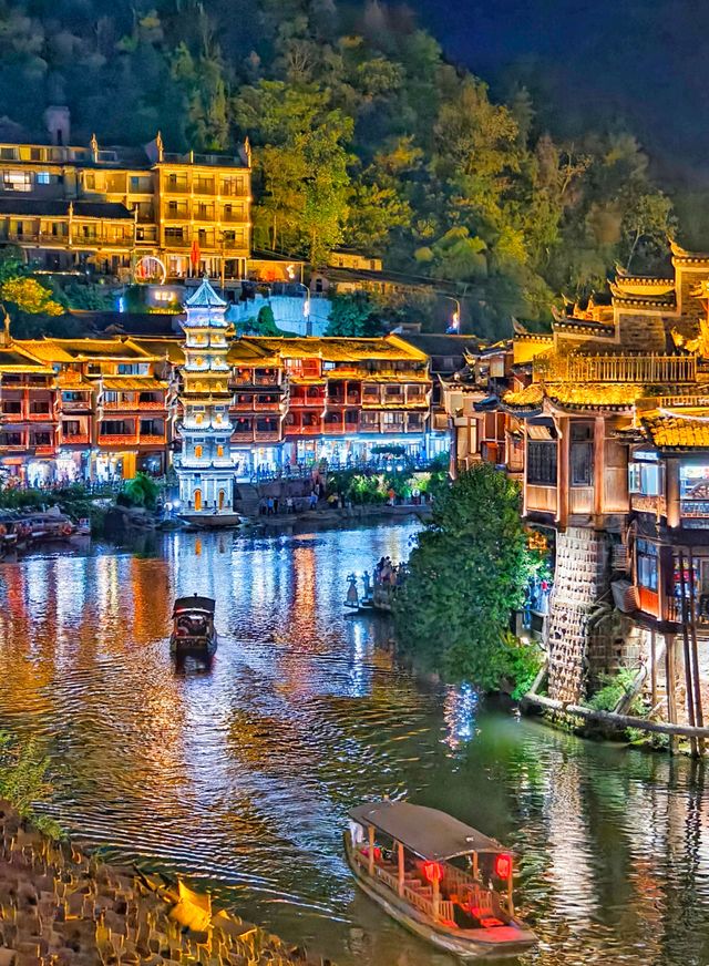 湖南湘西-鳳凰古城夜景