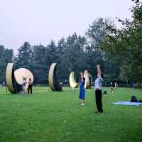 🌸 Fuxing Park: Flowers in Bloom & Qi Gong in Motion