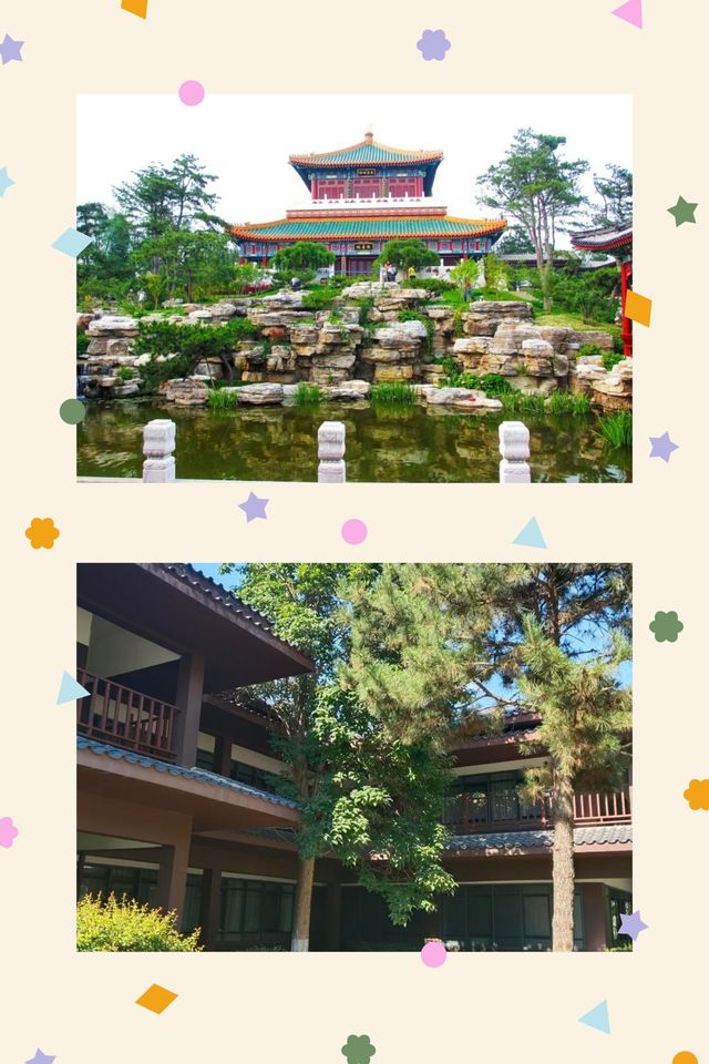 秋染園博：一園藏盡九州秋   當北京的風掠過永定河畔，園博園便成了被秋色打翻的調色盤。這座橫跨豐台、