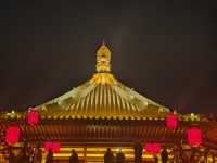 夜遊洛陽明堂古城燈火演繹千年盛唐