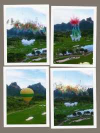 桂林桂海晴嵐絕美煙花秀 山水間的光影盛宴