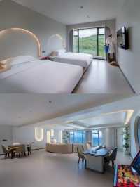 惠東海景酒店天花板雙月灣半島躺著看海太絕了！