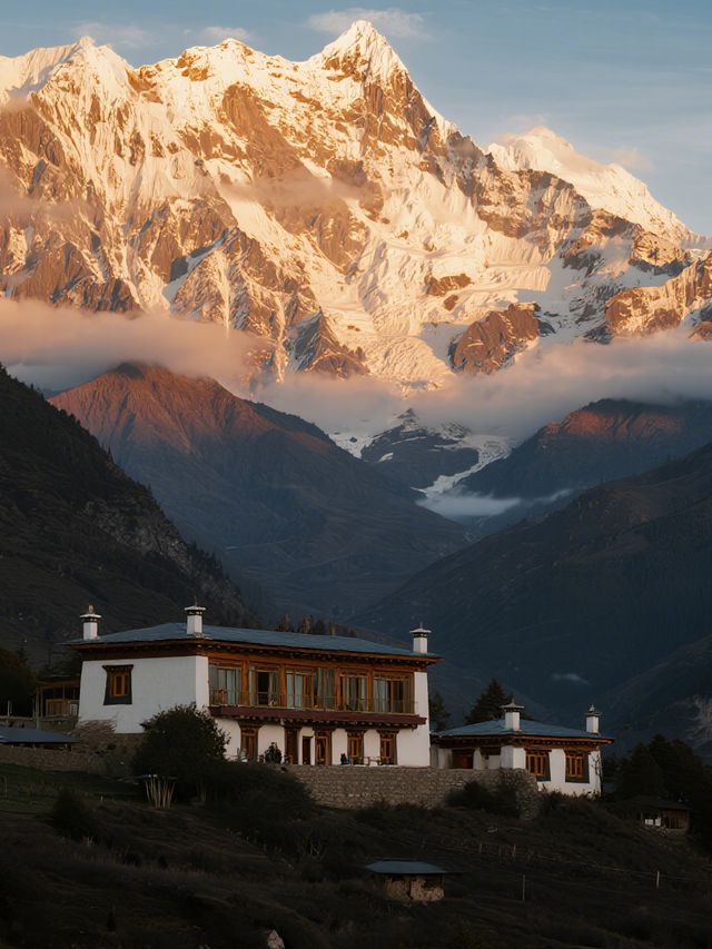 西藏遛娃神地米林松贊南迦巴瓦山居｜帶娃住進雪山裡！
