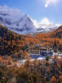 在稻城亞丁，看到了中國最壯麗的秋天和冬天