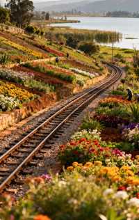 雲南蒸氣火車花叢秘境
