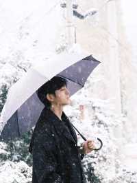 莫干山的初雪，你就是故事裡的主角