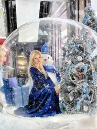 太原北美！！超夢幻冰雪球已就位。。。。。