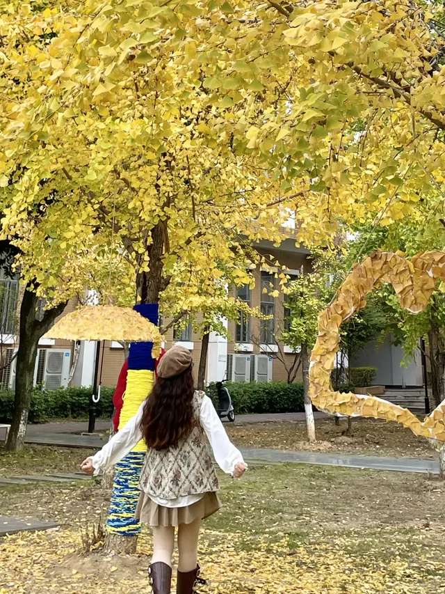 12.7實況!!福州這裡有超美銀杏打卡點!! 12.7實況!!福州這裡有超美銀杏打卡點!!