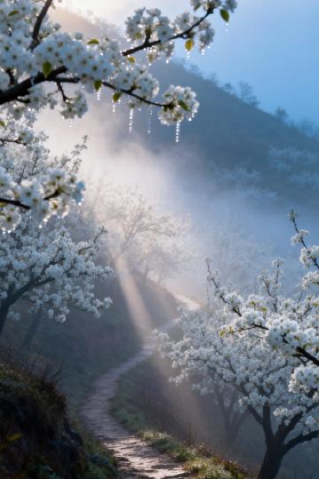 แผนที่เส้นทางชมดอกไม้บานในฤดูใบไม้ผลิ เมืองตู้เจียงหยาน | เส้นทางที่สวยงามตระการตานี้ ห้ามพลาดเด็ดขาด