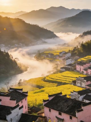 เดือนกุมภาพันธ์-มีนาคม ณ แม่น้ำซินอัน: สัมผัสประสบการณ์ภาพวาดหมึกแบบดั้งเดิมของเมืองหุยโจว