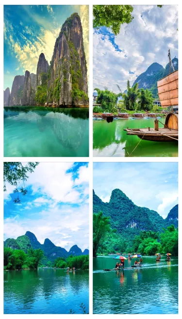 遇龍河竹筏漂流