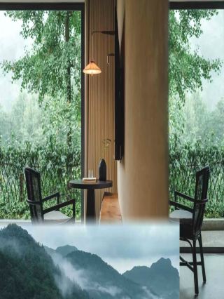 A perfect spot near Chengdu for family outings|Open the window to see the mountains, stay with kids in an ink-wash painting setting