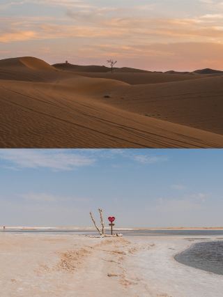 Heading into the Alxa Desert to cross 5 lakes in 1 day—it's wild!
