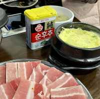 추운 날씨도 녹을 냉동삼겹살 맛집, 상계역 경월당🐷