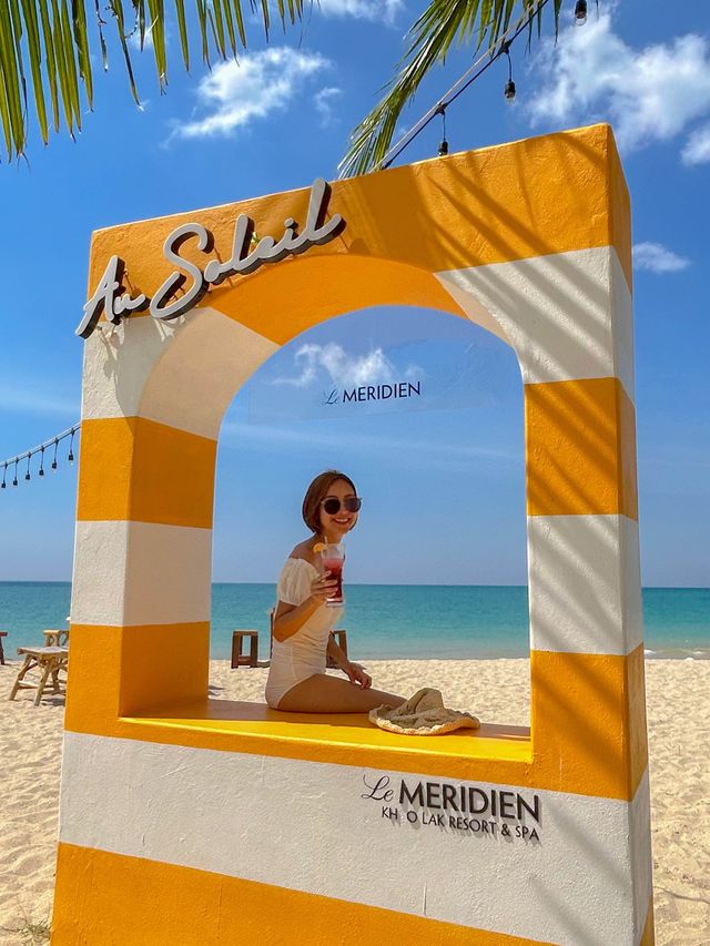 에메랄드빛 바다가 예쁜 르 메르디앙 카오락🏖️