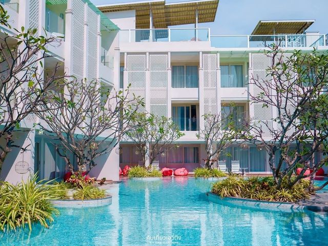ที่พักใจกลางเมืองหัวหิน พร้อมอ่าง jacuzzi ในห้อง