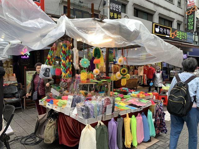 韓国　韓国観光スポット　歩くだけで楽しい南大門市場！