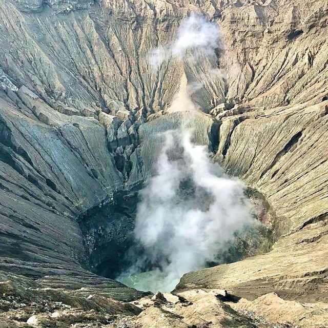 To the active volcano of Mount Bromo!