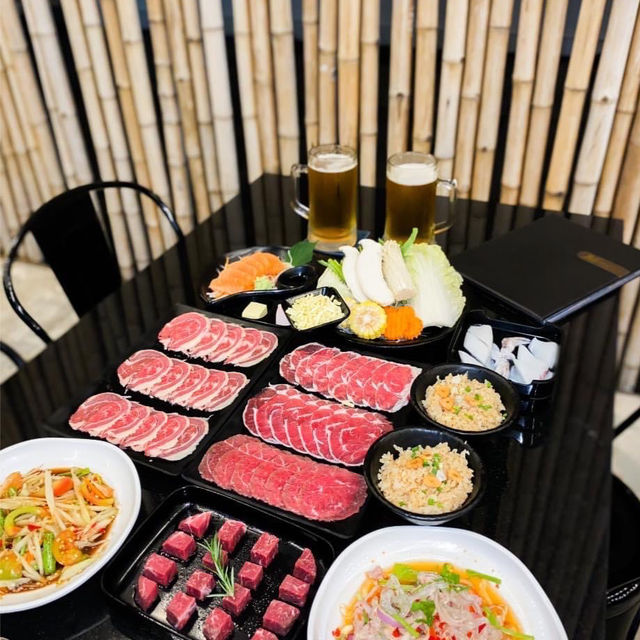 คัม Come 来て ร้านปิ้งย่างชาบูโคขุน