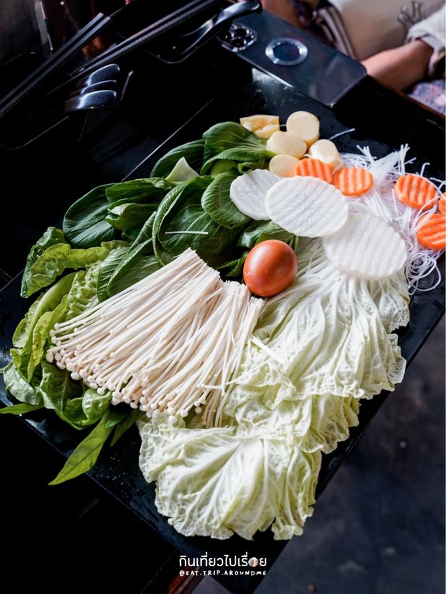 🥢 หมูกระทะบนดอยช้าง กับบรรยากาศ 18 องศา