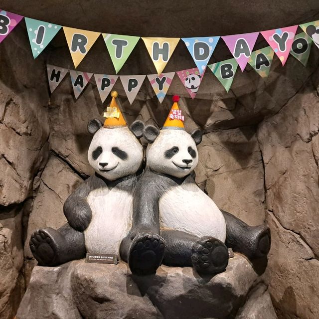 韓國🇰🇷愛寶樂園Everland😍參觀可愛熊貓館🐼