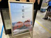 福岡・博多駅。マイングで『めんたい焼き』の焼き立てば食べてみらんね！『鯛と餡』