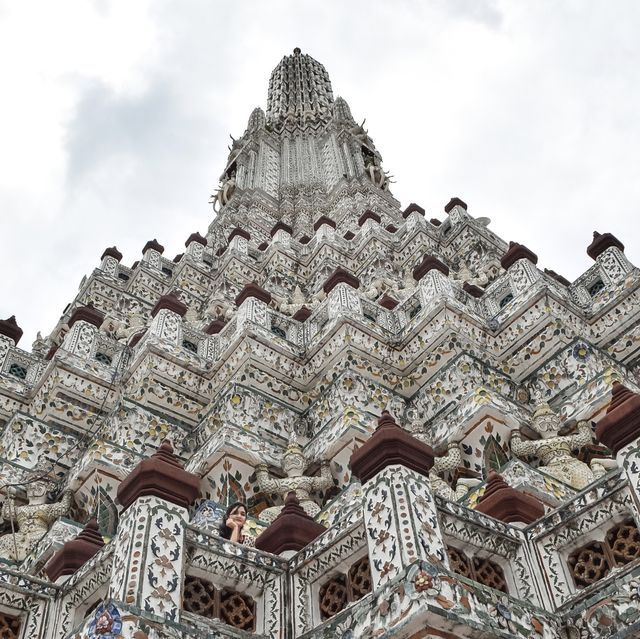 The magnificent Wat Arun Temple 🇹🇭