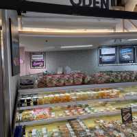 Grocery shopping + dining section at FairPric