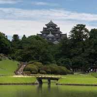 岡山仙境後樂園🫢城堡🏰後花園😍景色一流😌