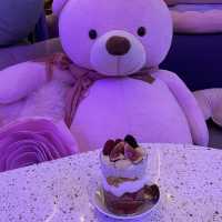 超大熊Bear Bear🧸🧸陪你食素菜🥗食甜品🍮夠sweet💕