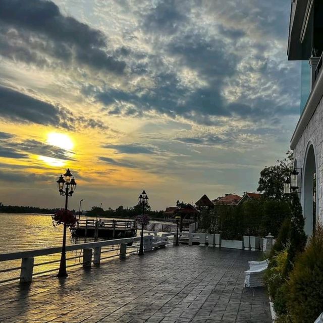 ที่พักอัมพวา วิวสวย 
