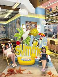 親子餐廳～最近仲換咗夏日主題風☀️