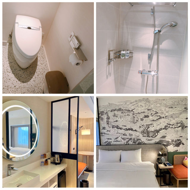 台北｜🛏️🍀🧡Boutech Jiantan Hotel 見潭璞旅