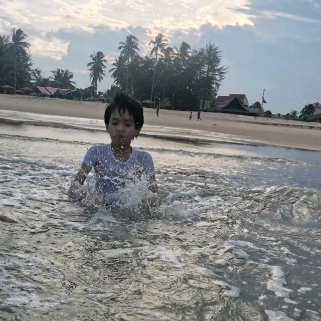Breathtaking waters of cherating 