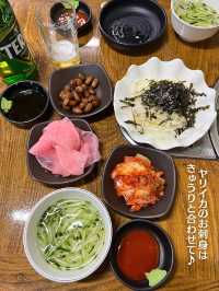 【韓国旅行】 人気の観光地"明洞"でイカ料理が食べれる評価の高い老舗店🦑