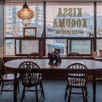 首爾小巷中的日式喫茶店，受歡迎的口碑