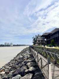 Miri; Leisure Walk Near the Sea