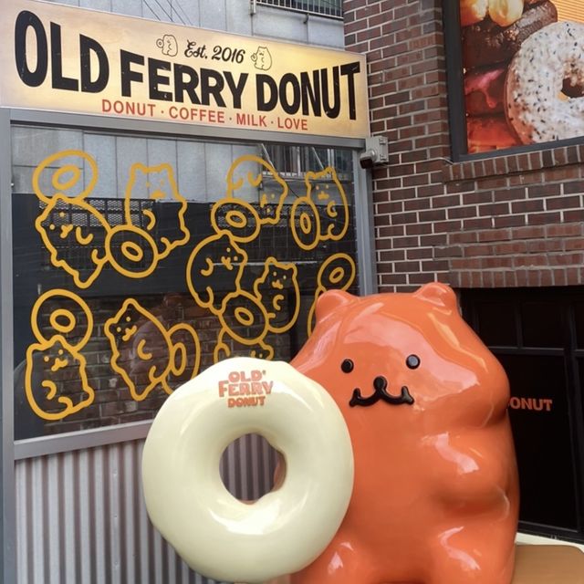 【韓国/ソウル】新沙洞カフェ☕️OLD FERRY DONUT