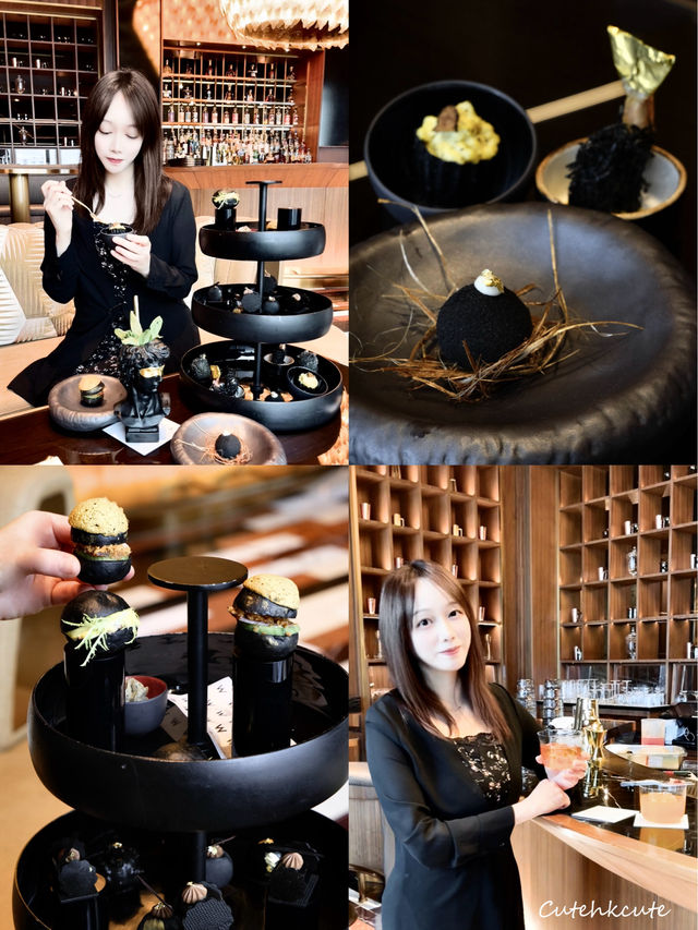 澳門旅遊攻略💢帥爆‼️酷炫黑氛圍感下午茶