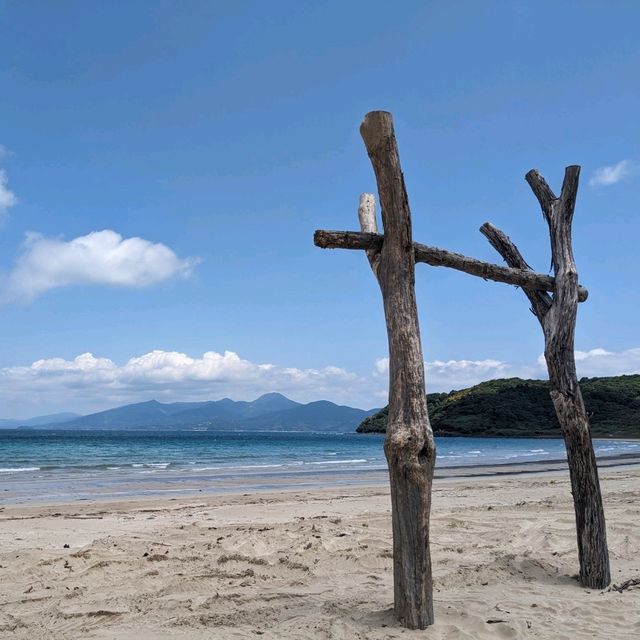 【唐津】夏は海水浴🌊冬は牡蠣小屋で賑わう「北浜海水浴場🛟」
