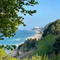 福間海岸：壯闊海景