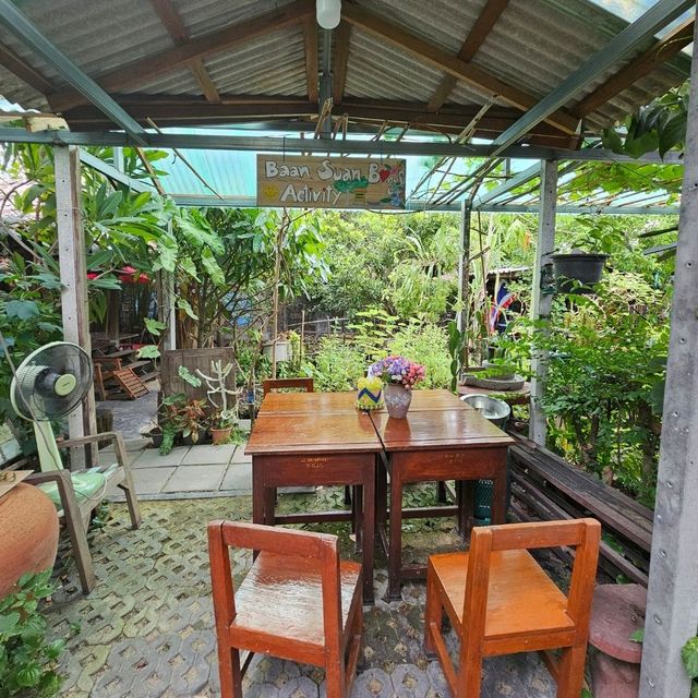 กาแฟอู่เรือโบราณ บ้านสวนโบนัส